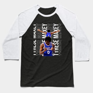 Tyrese Maxey Baseball T-Shirt